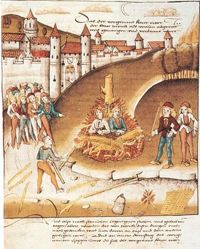 Condenados a morir en la hoguera, 1482.